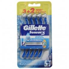 Станки для бритья Gillette Sensor3 Cool 5шт