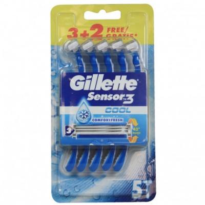 Станки для бритья Gillette Sensor3 Cool 5шт