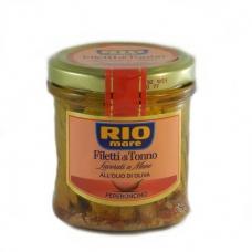 Філе тунця Rio Mare в оливковій олії з перцем 130г