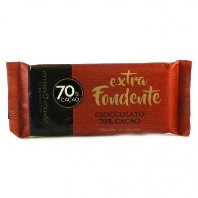 Шоколад Antico Castello Extra Fondente 70% cacao 100г