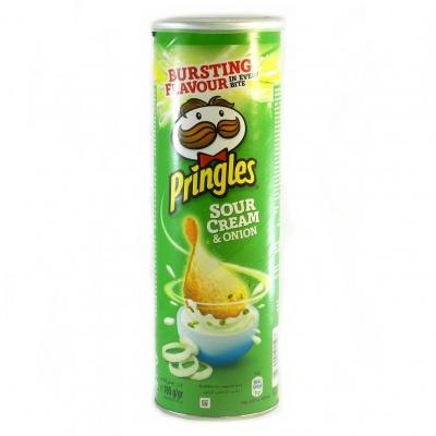 Чіпси Pringles сметана та зелень 165г
