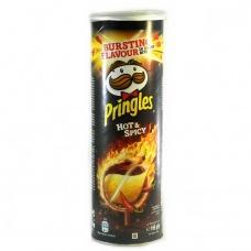 Чіпси Pringles Hot&Spicy гострі 165г