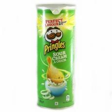 Чіпси Pringles сметана та зелень 130г