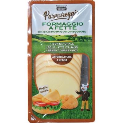 Сыр Parmareggio копченый и нарезанный 120г