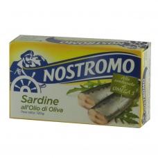Сардина Nostromo в оливковій олії 120г