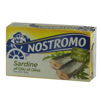 Сардина Nostromo в оливковій олії 120г