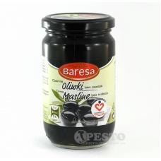 Оливки Baresa olive nere 290гр