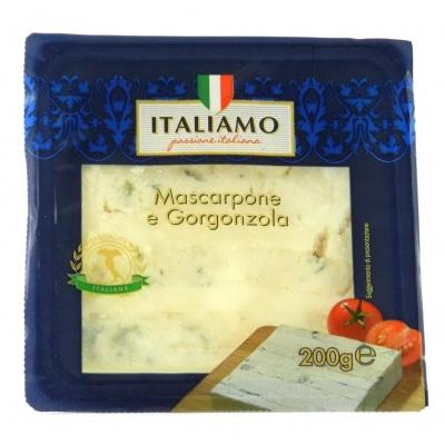 Сир з цвіллю Mascarpone e gorgonzola 200 г