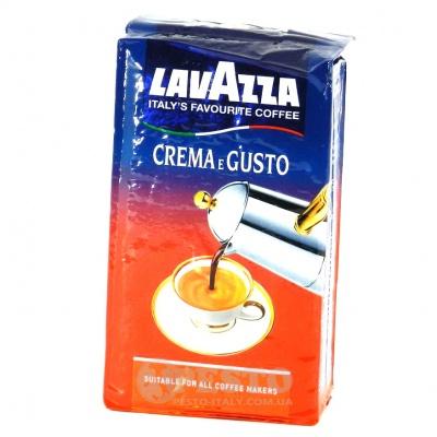 Мелена кава Lavazza Crema e Gusto експорт 250 г
