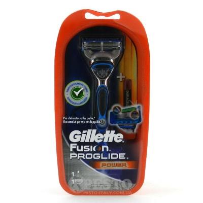 Станок для бриття Gillette Fusion proglide power з касетою 