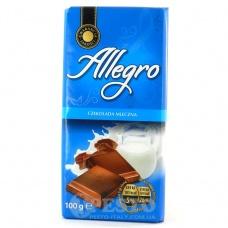 Шоколад Allegro молочний 100г
