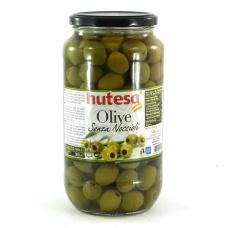 Оливки зелені Hutessa без кісточки 900 г